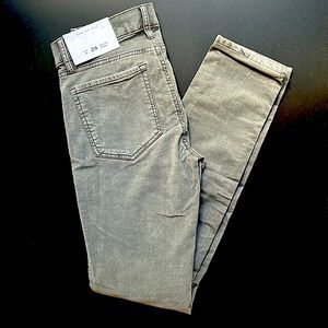 LOFT VELVET SKINNY JEANS
